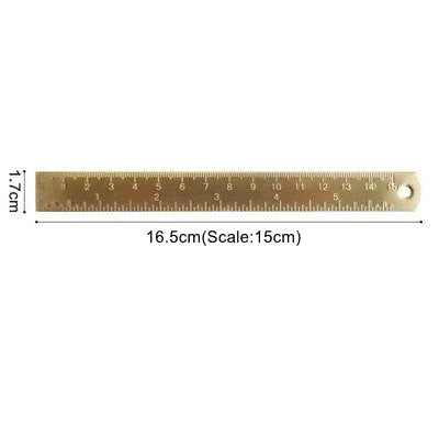 Creative Brass Keychain Portable Key Ring Bottle Opener Whistle Ruler Sealed Box Unique Organizer Tools Keychain Accessories