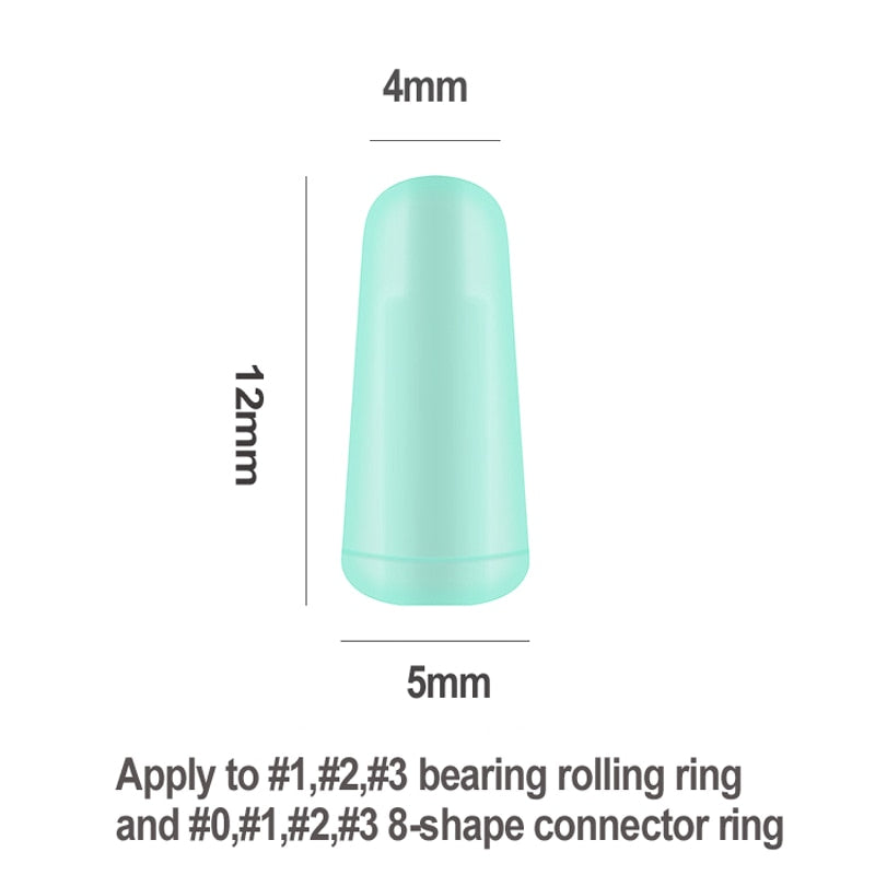 JIGEECARP 10/30/50pcs Anti-Winding Carp Fishing Bean for Big Object Fish Float Stopper Line Bean Bobber Rig Fishing Accessories