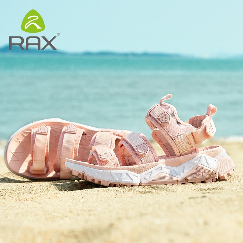 RAX Mens Sports Sandals Summer Outdoor Beach Sandals Men Aqua Trekking Water Shoes Men Upstream Shoes Women Quick-Drying Shoes