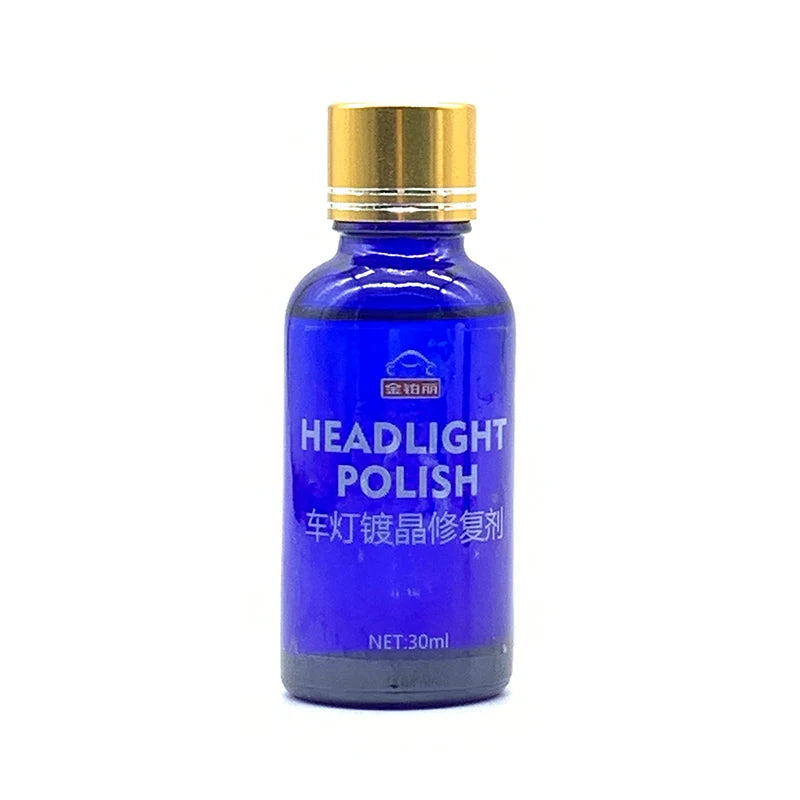 News 30ML Car Headlight Repair Coating Solution Repair Kit Oxidation Rearview Coating Headlight Polishing Anti-Scratch Liquid