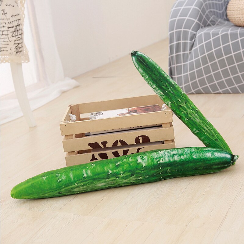 50/70/110cm Huge Creative Simulation Cucumber Plush Toy Soft Stuffed Cute Fruits Pillow Funny Kids Children Birthday Doll