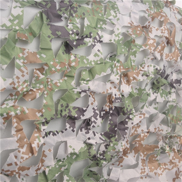 VILEAD Simple 1.5x6m Woodland Blue Green Desert Camouflage Nets Camo Netting Without Edge Binding Sun Shelter Car Cover