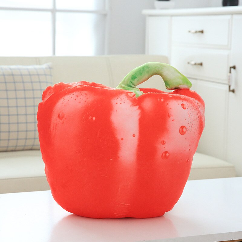 40-60cm Simulation Vegetable Pillow Cushion Vegetable Plush Dolls Potato Broccoli Cabbage Pea Pepper Plush Toy Creative Home