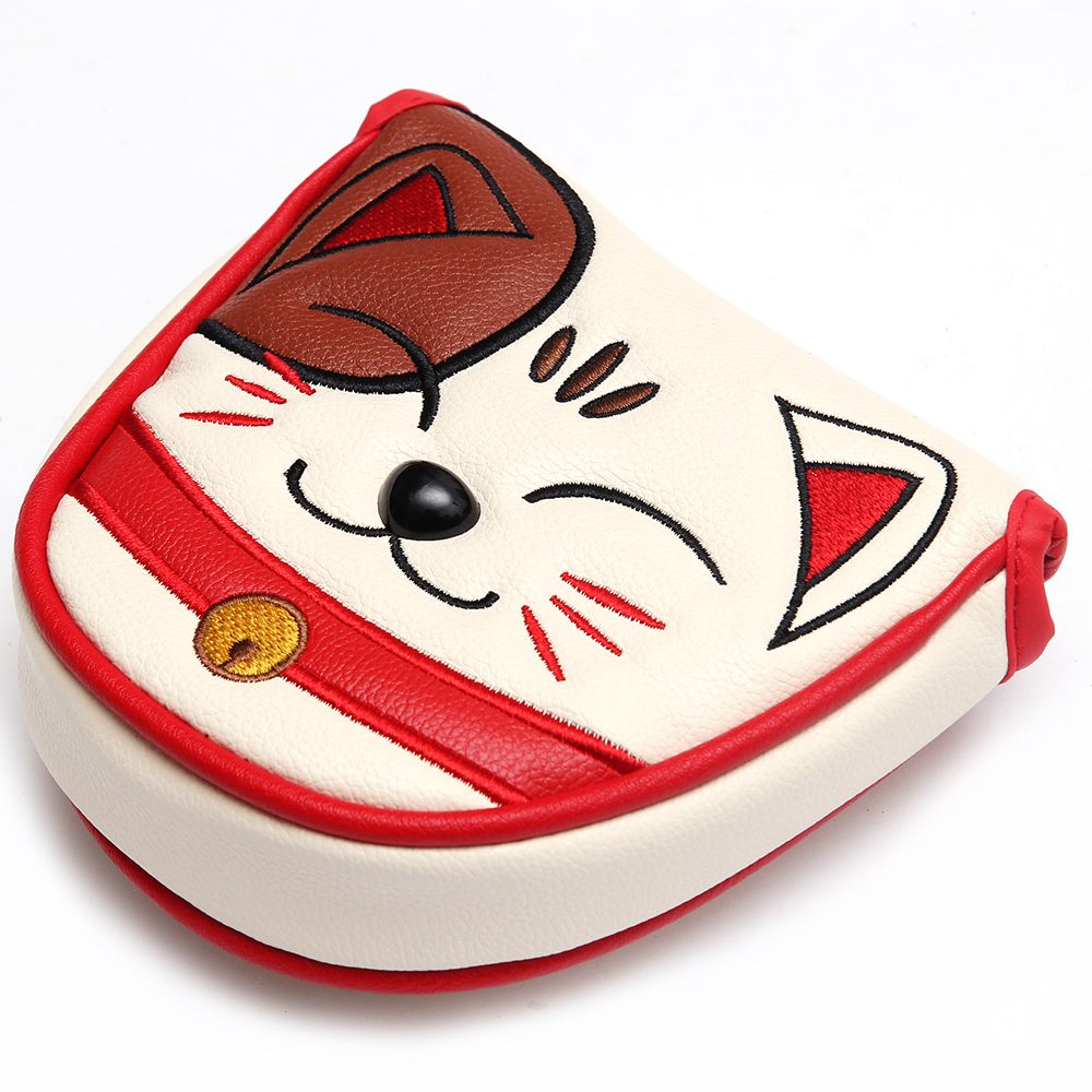 Magnetic Closure Customized Golf Mallet Putter Covers Headcover Synthetic Leather Multi Style Color