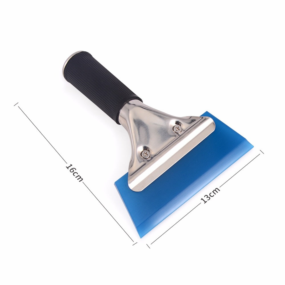 EHDIS Car Tools Window Squeegee Water Wiper Handled Rubber Ice Scraper Blade Car Auto Snow Shovel Glass Car Cleaner Tinting Tool
