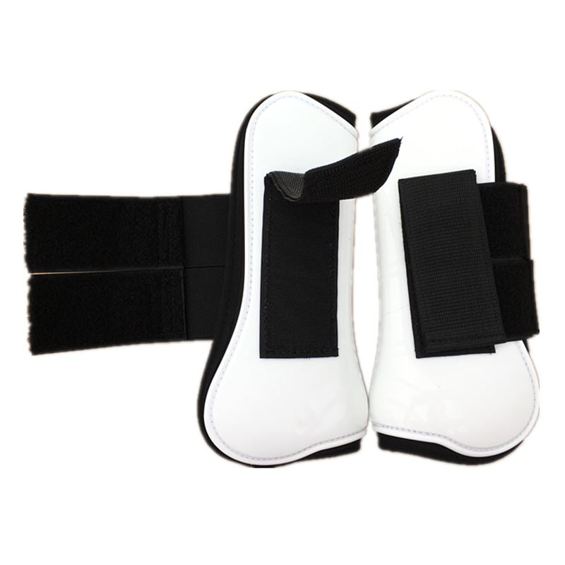 Horse Tendon Boots Polyurethane Blue Whit Red Black Shell Neoprene Lining Jumping Protective Boot