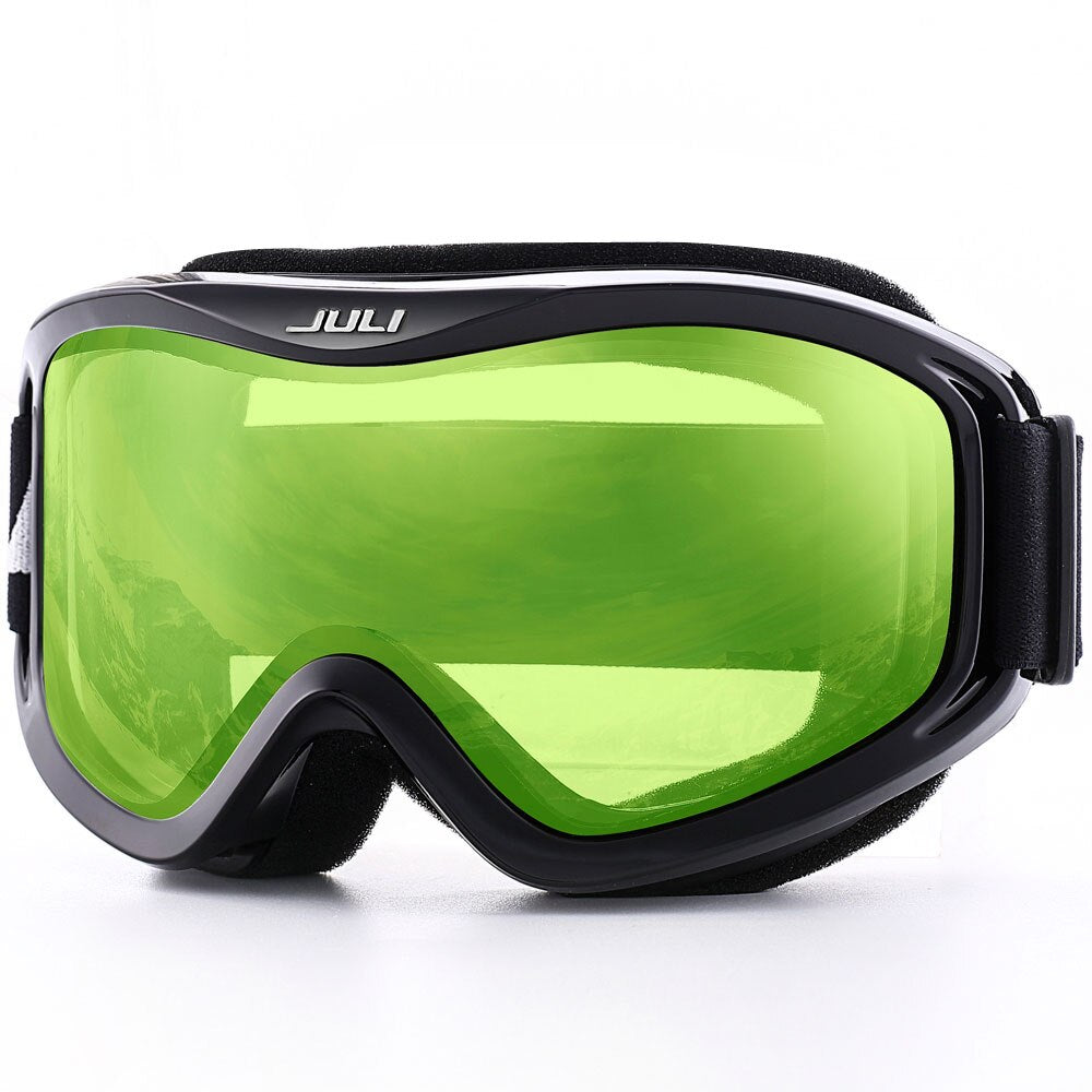 MAXJULI Brand Professional Ski Goggles Double Layers Lens Anti-Fog UV400 Ski Glasses Skiing Men Women Snow Goggles