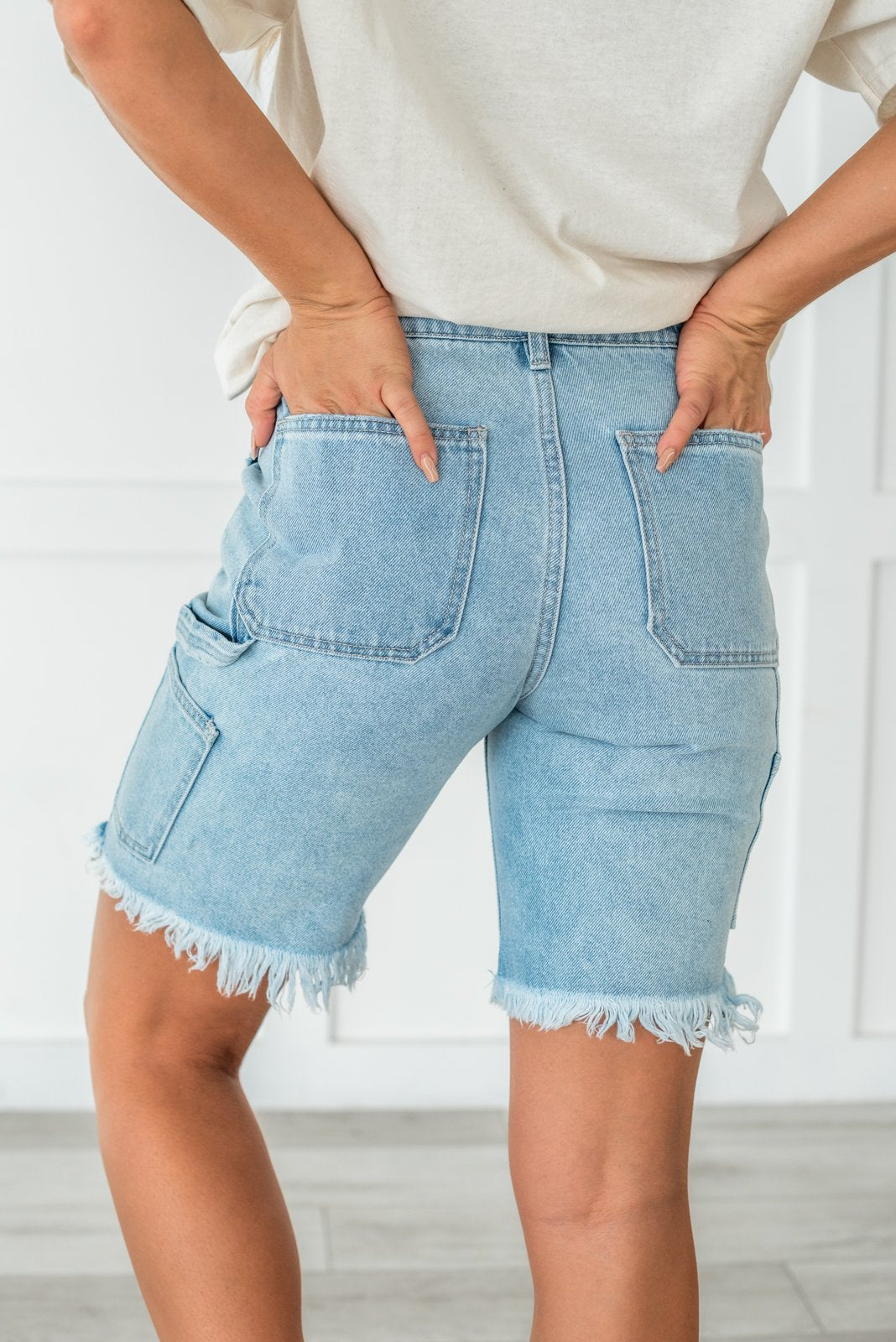 Mattie Ultra High Rise 90's Boyfriend Shorts