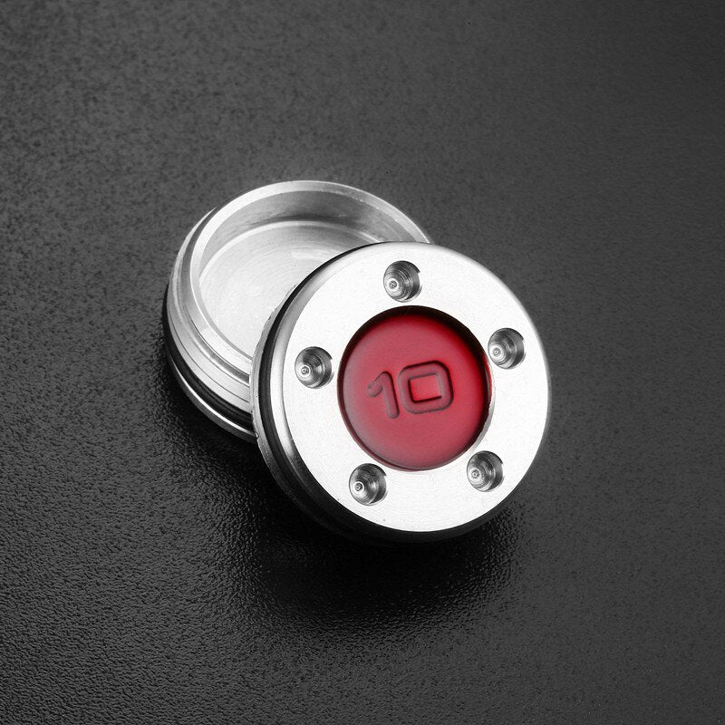 New Custom Red Sliver Number Weights for Scotty Putters a Pair of X 10g 15g 20g 25g 30g 35g 40g
