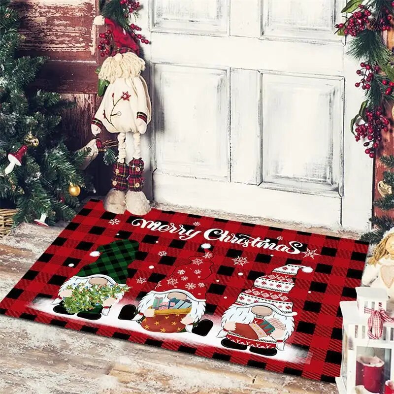 Waterproof Christmas Dining Tablecloth / Xmas Dining Chair Covers Christma