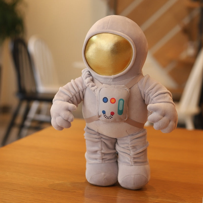 Plush Astronaut and Spaceship Toy Stuffed Soft Science Fiction Type Soft Doll Kids Toys Creative Toys Children Birthday