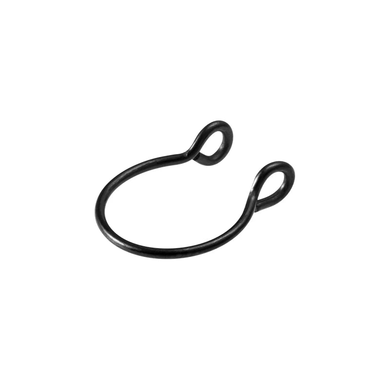 1-5pcs Steel 20G Dainty Faux Nose Rings Fake Septum Rings Hoop Nostril Piercing Fake Clip on Nose Rings Oreja Piercings Jewelry