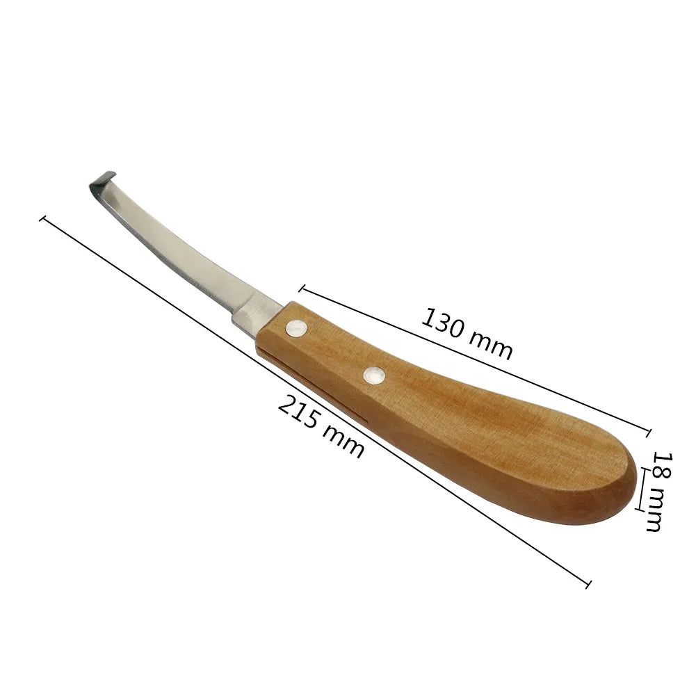 Cattle Horses Hoof Cutter Goat Sheep Pig Livestock Hoof Knife Right/Left Hand Animal Foot Pruning Tools Veterinary Supplies