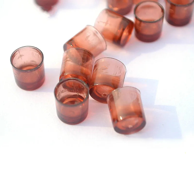 2000/5000/6000pcs/Bag Professional Beekeeping Brown Rearing System Queen Cells Plastic Room Tools Cell Cage Cup Apicultura Tool