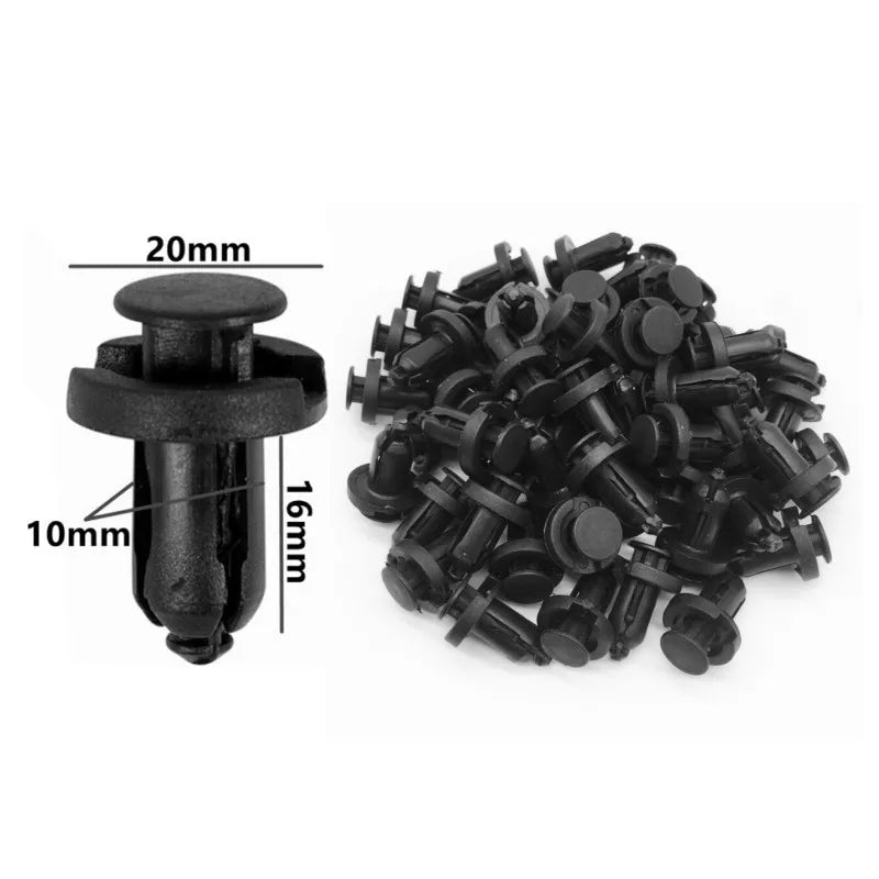 20Pcs 6mm 7mm 8mm 9mm 10mm 5mm Screw Plastic Fastener Bumper Fender Clip Buckle for Audi Toyota VW Buick Honda Renault Nissan