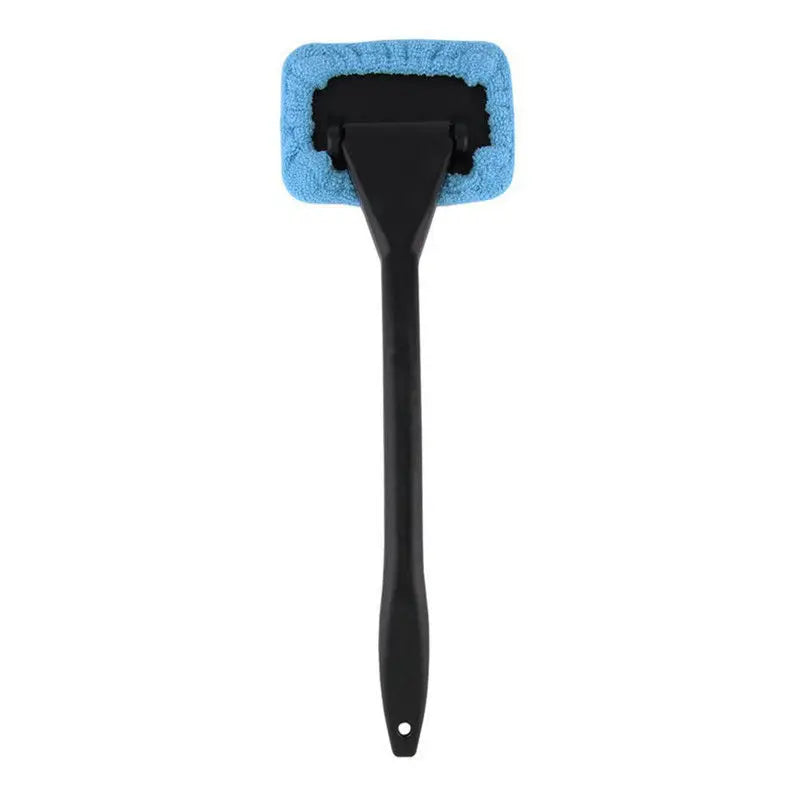 EAFC Car Window Cleaning Brush Long Handle Car Wash 40cm Dust Car Windshield Towel Handy Washable Car Cleaner