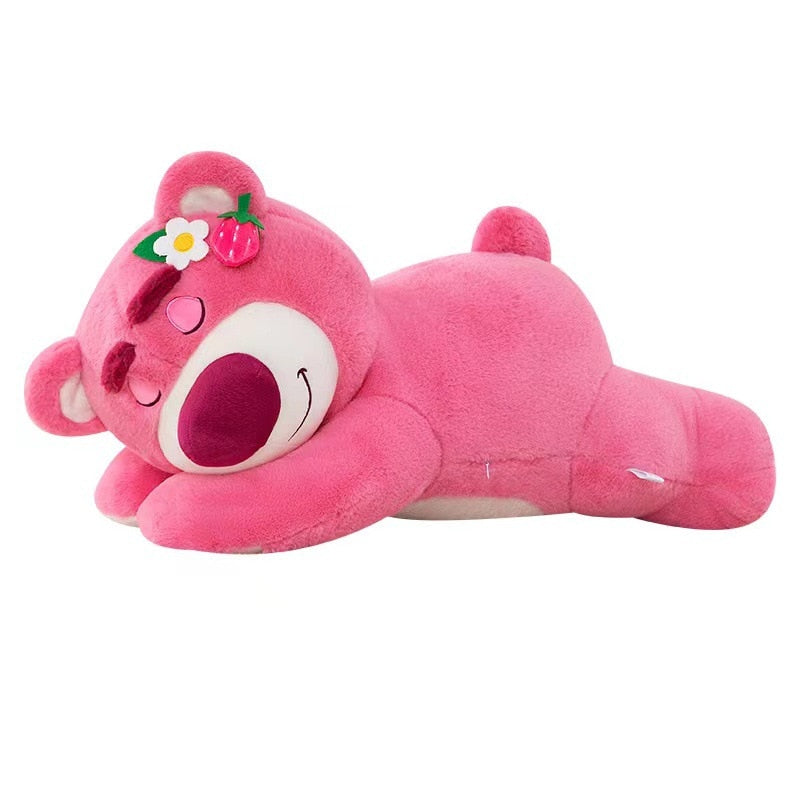 21cm Disney Toy Story Lotso Strawberry Bear Plush Toys With Strawberry Smell Stuffed Super Soft Kids Doll for Children