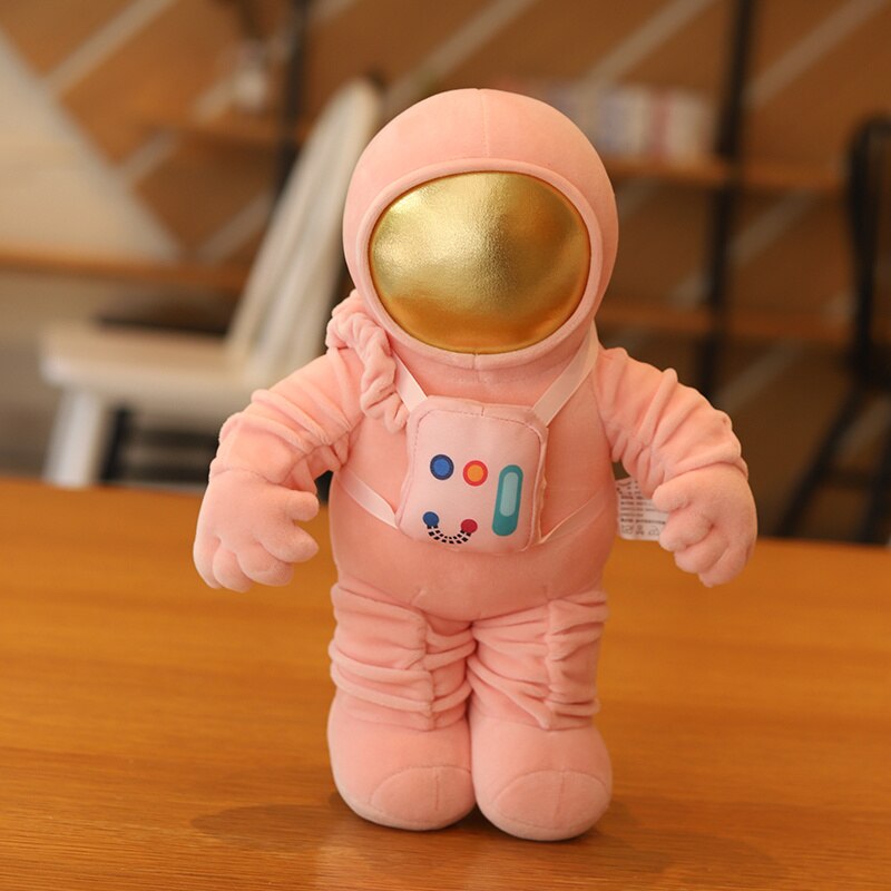 Plush Astronaut and Spaceship Toy Stuffed Soft Science Fiction Type Soft Doll Kids Toys Creative Toys Children Birthday