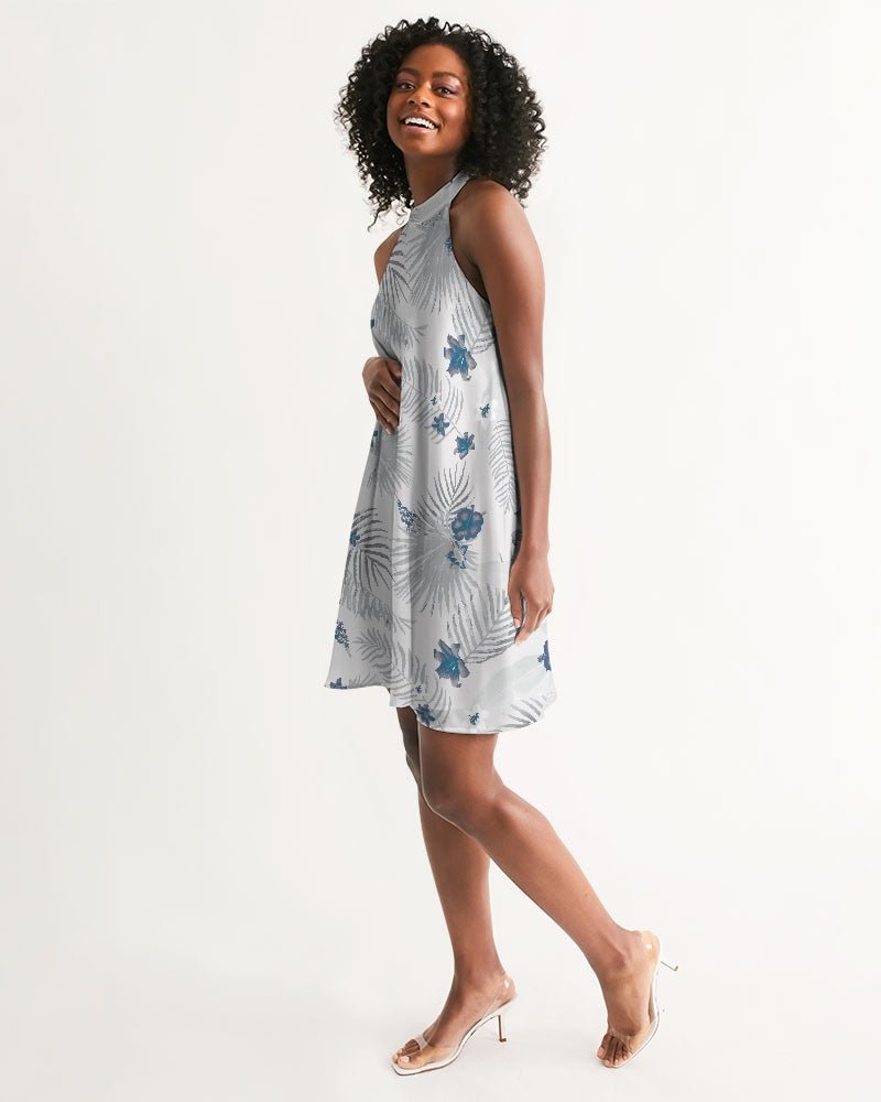 Women's Palm Soul Casual Halter Dress