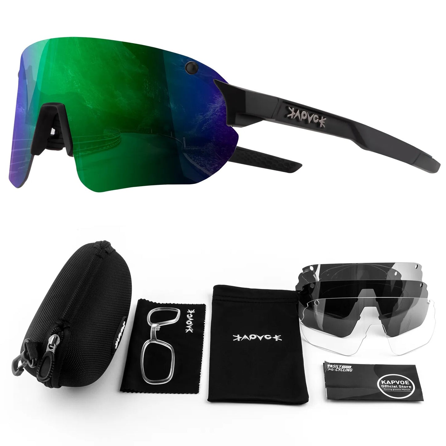 Photochromic Sports Men Sunglasses Road Cycling Glasses Mountain Bike Bicycle Riding Protection Goggles Eyewear Sport Sunglasses