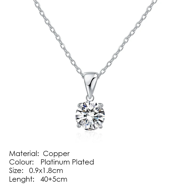 ZHOUYANG Pendant Necklaces Jewelry for Women Rose Gold Color Chain Jewellery Heart Necklace Cubic Zirconia N388