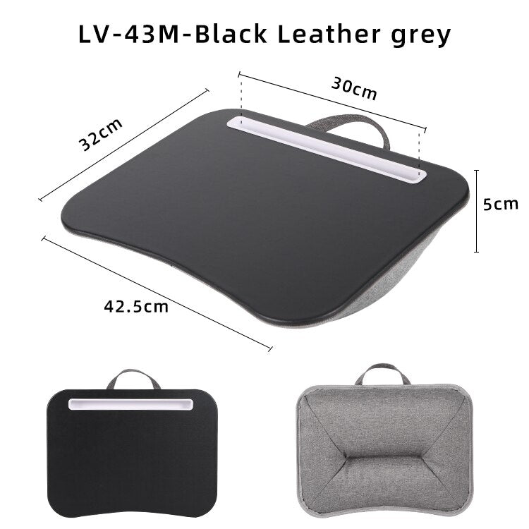 MUMUCC Lap Desk Multifunctional Pillow Soft Base Laptop Desk Office Furniture Sofa Stand Lazy Bed Desk Gaming Desk Laptop Stand