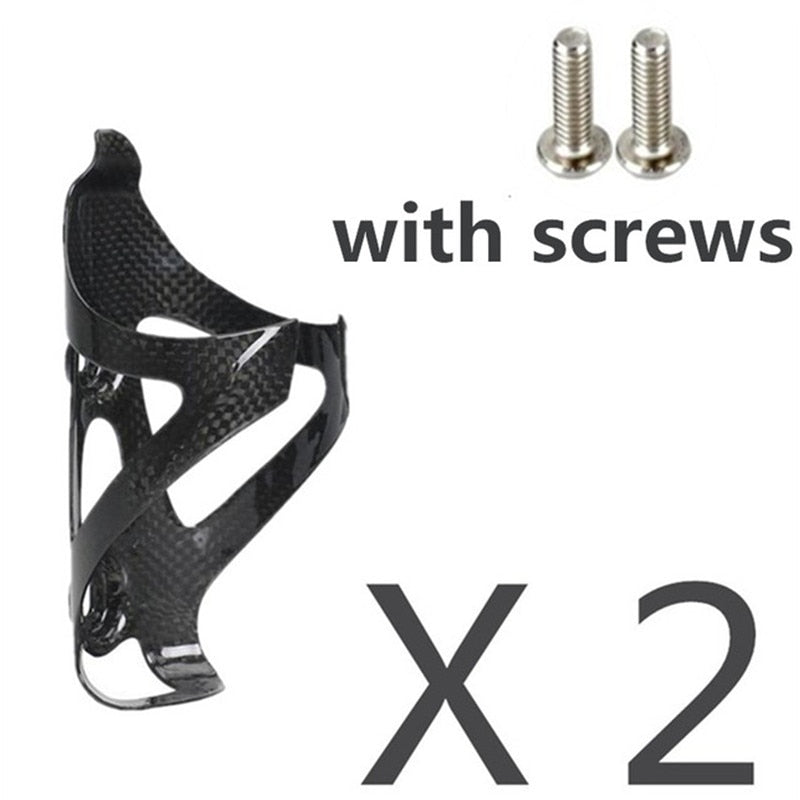 KOCEVLO Full Carbon Fiber Bicycle Ultralig Water Bottle Cage MTB Road Bike Bottle Holder Ultra Light Cycle Equipment Matte/Light