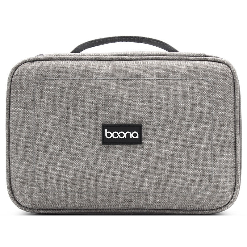 TUUTH Travel Digital Cable Storage Bag Mobile Power Organizer Bag Electronics Accessories Bag Case for Earphones