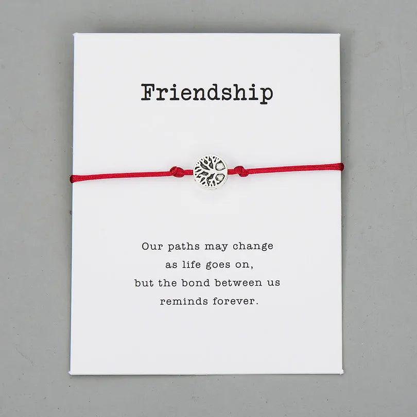 Pipitree Life Tree Charm Bracelets for Women Men Children Lucky Red String Friendship Wish Bracelets Jewelry Adjustable