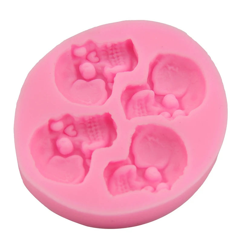 1pcs UV Resin Jewelry Liquid Silicone Mold 3D Skull Punk Resin Charms Pendant Mold for Silicone Resin Mold for Jewelry Making