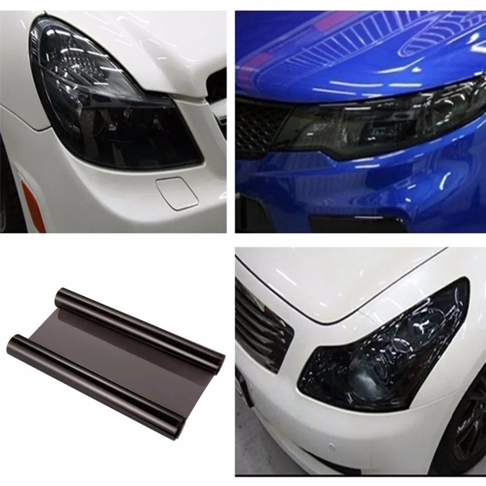 30cm X 100cm Auto Car Tint Headlight Taillight Fog Light Vinyl Smoke Film Sheet Sticker Cover Automobiles Decal Car Styling