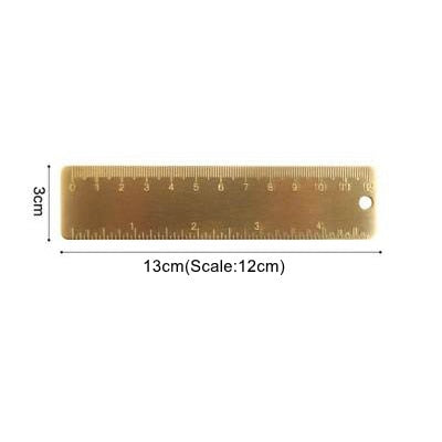Creative Brass Keychain Portable Key Ring Bottle Opener Whistle Ruler Sealed Box Unique Organizer Tools Keychain Accessories