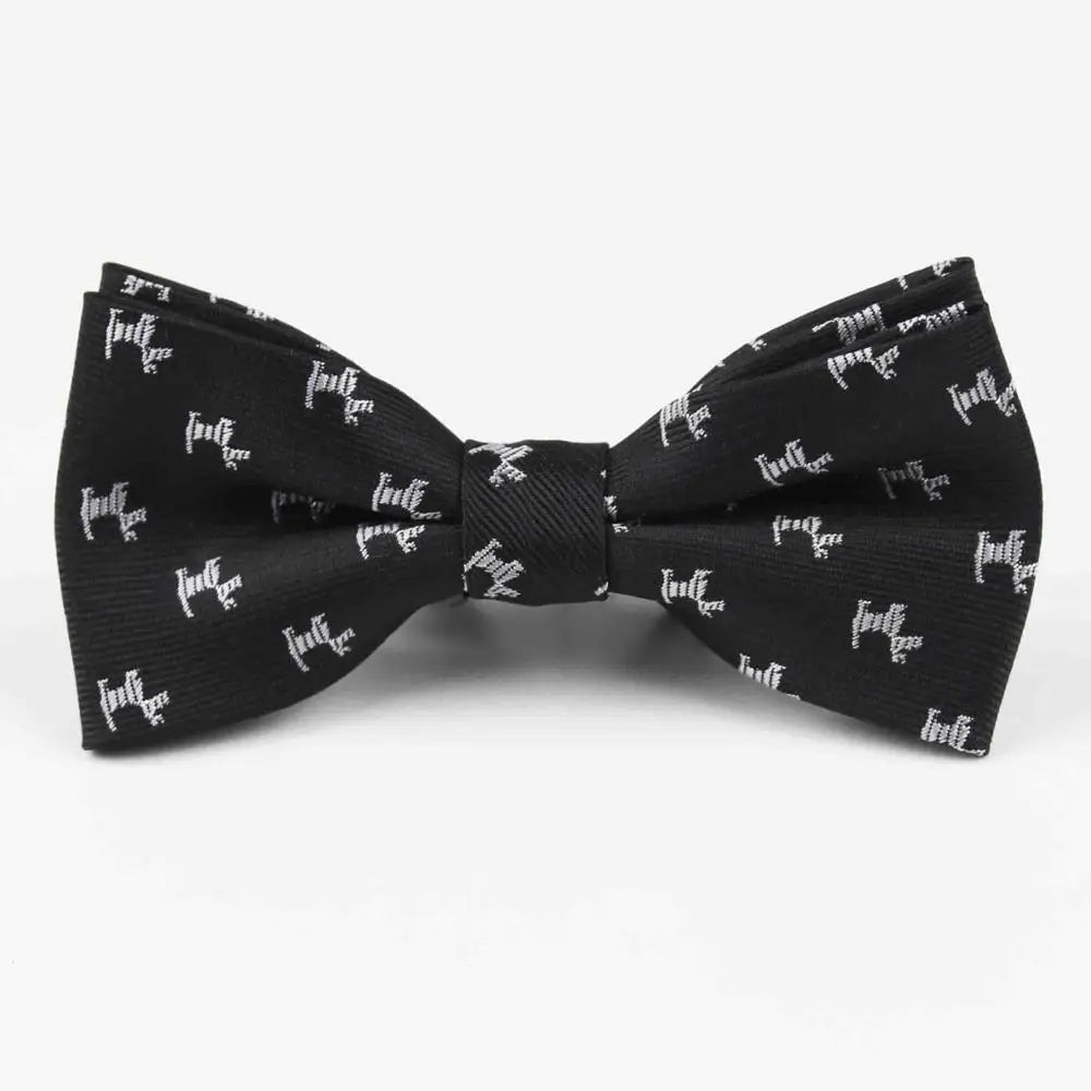 Plaid Children Bowtie Polester Bowties Baby Kid Kids Classical Pet Striped Butterfly Bow Tie Elk Bike Umbrella Dog Car
