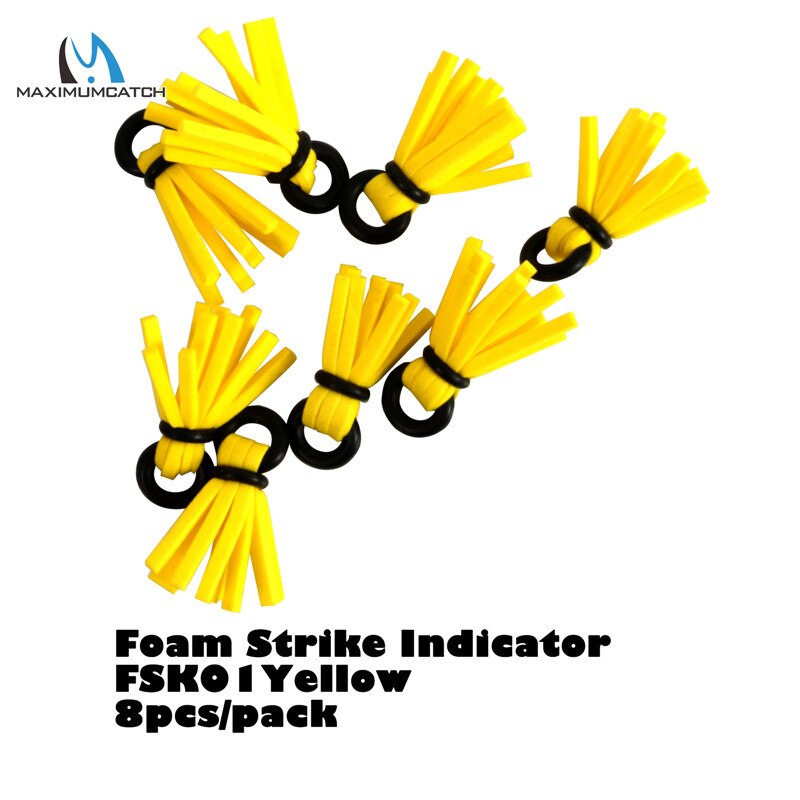 Maximumcatch Self-Adhesive Float Foam/Plastic Stick on/Tear Drop/Bobber/Tube Strike Indicator Fly Fishing Accessory