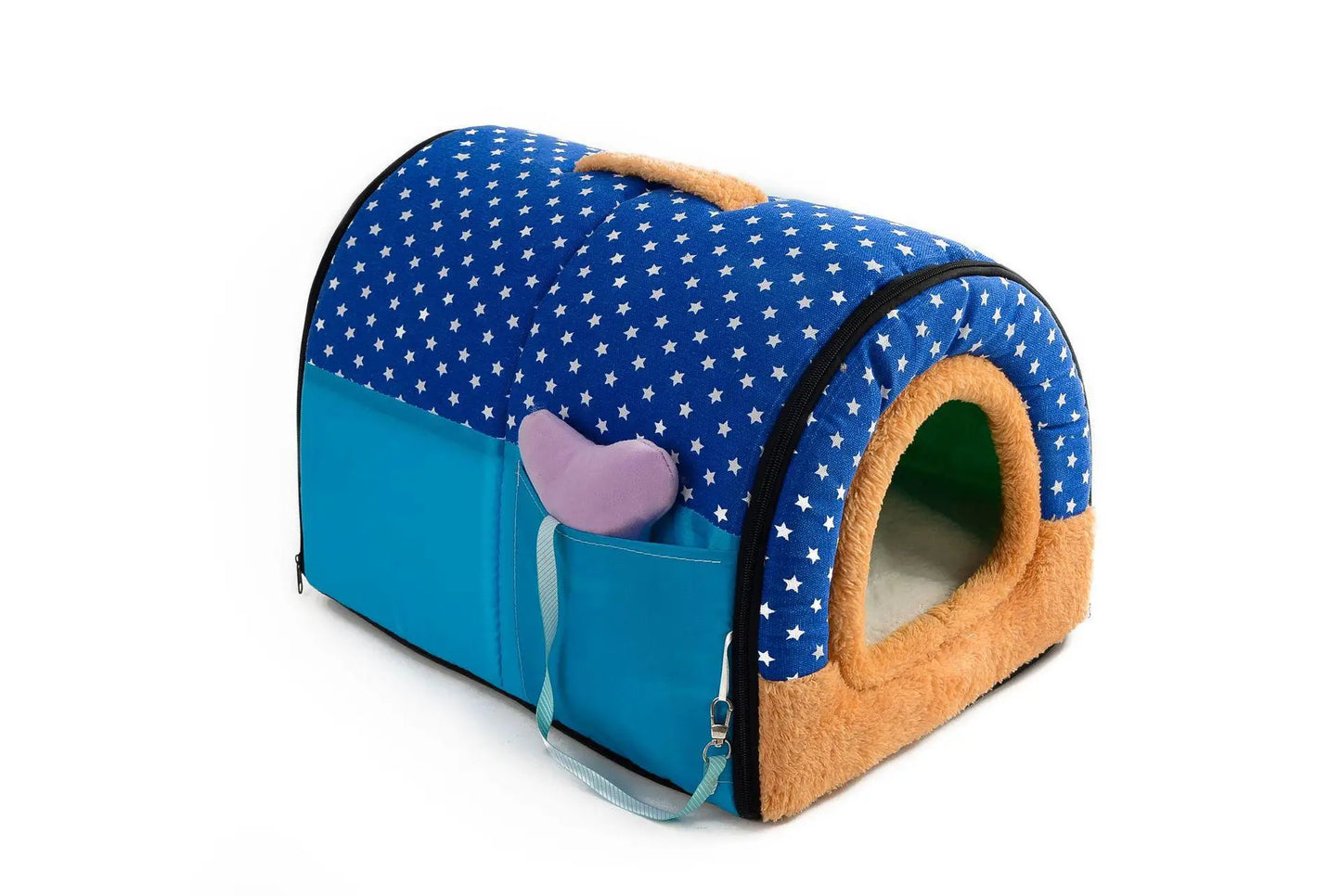 Large Pet Dog Bed Cat House Cave Comfortable Print Stars Kennel Mat for Pet Puppy Winter Summer Foldable Cat Bed Pet Supply