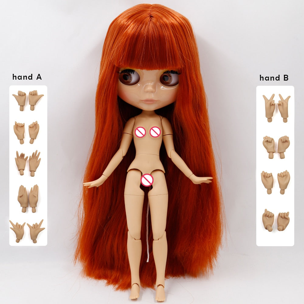 ICY DBS Blyth Doll 1/6 Joint Body DIY BJD Toys Fashion Dolls Girl Special Offer on Sale With Hand Set A&B