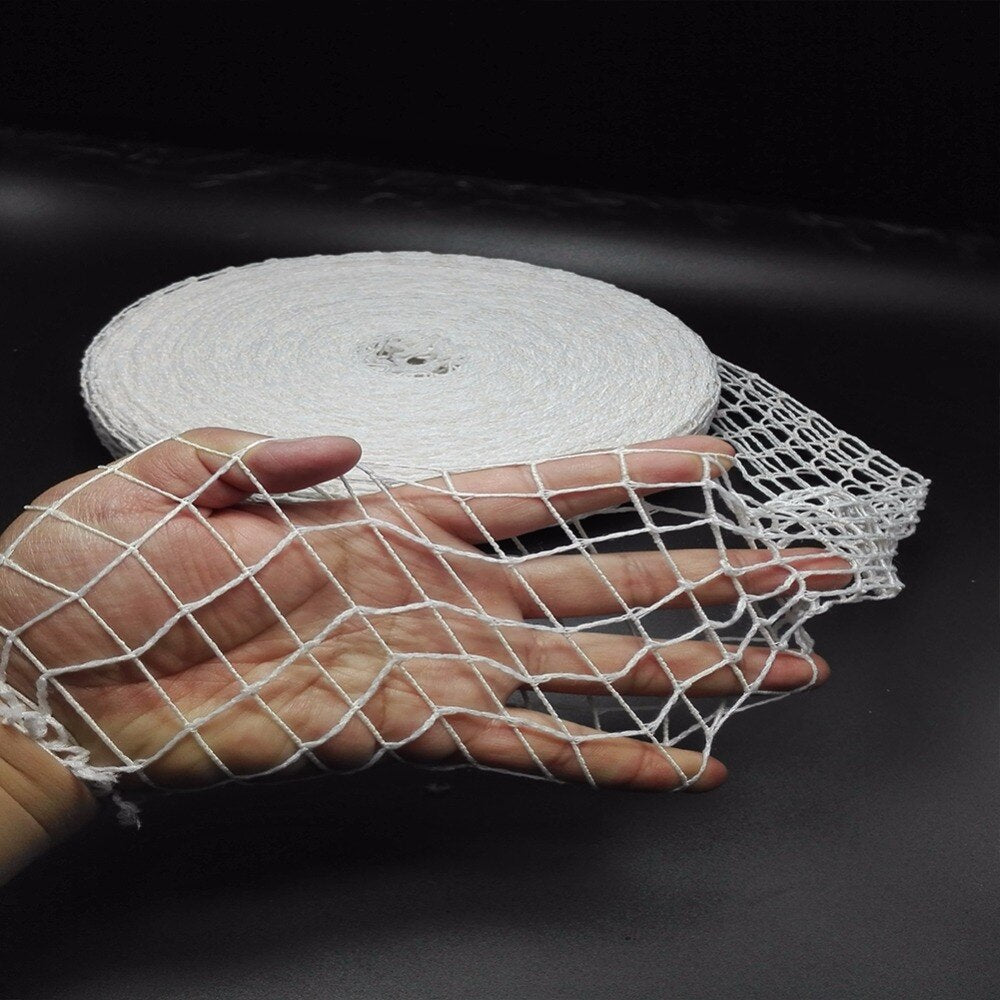3 Meter Cotton Meat Net Ham Sausage Net Butcher's String Sausage Net Roll Hot Dog Net Sausage Packaging Tools Meat Cooking Tool
