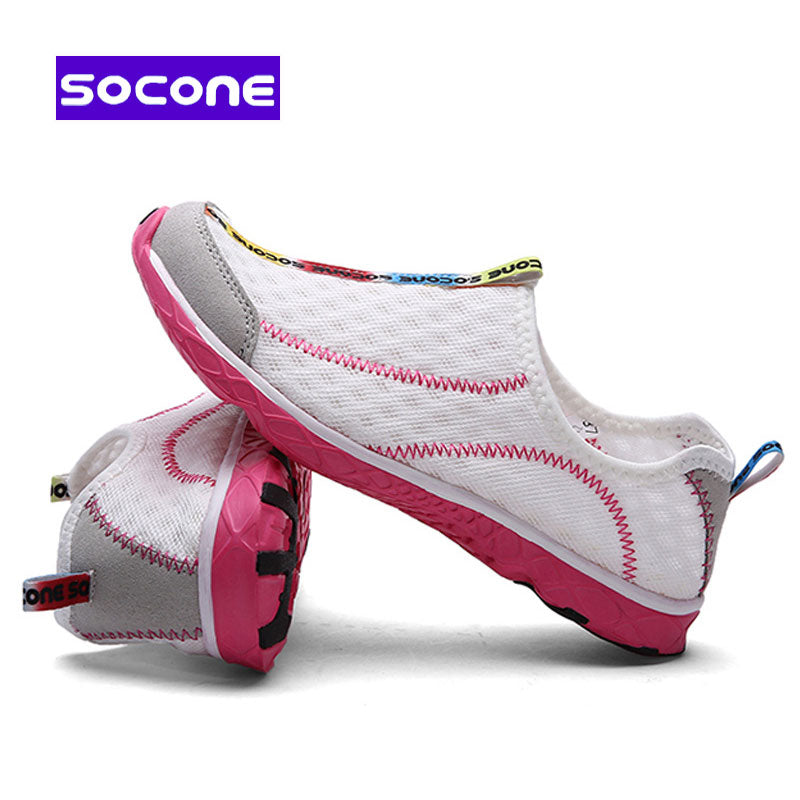 2023 Outdoor Sports Shoes Brand Mesh Breathable Wading Quick-Drying Shoes Men and Women Beach Shoes