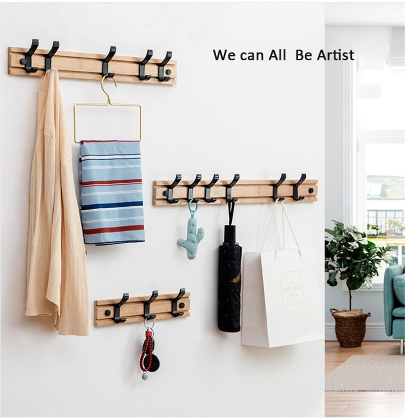 Nordic Fashion Style Bedroom Furniture Coat Rack Clothes Hanger Hooks Living Roo