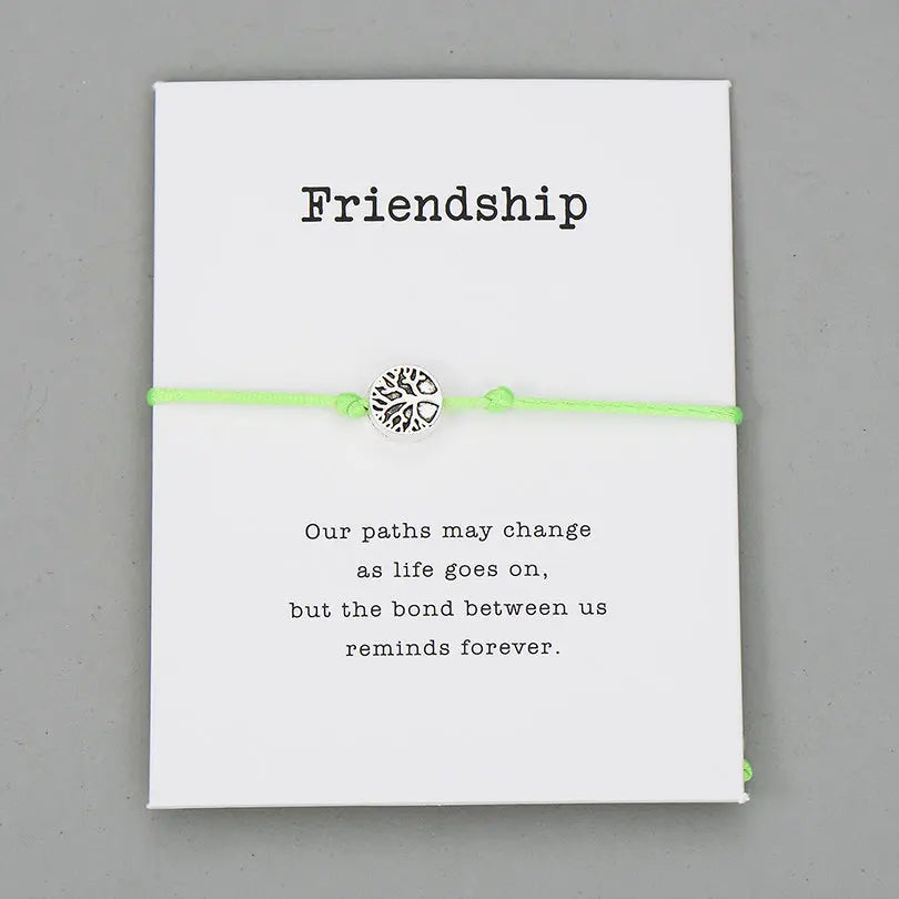 Pipitree Life Tree Charm Bracelets for Women Men Children Lucky Red String Friendship Wish Bracelets Jewelry Adjustable