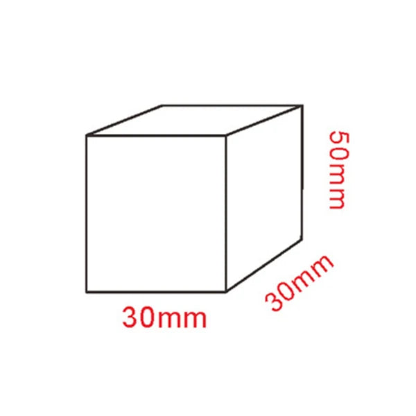 Clear Acrylic Square Sheet Stamping Block Cosmetics Display Stand Pad Photography Props Ornaments Rings Necklace Jewelry Holder