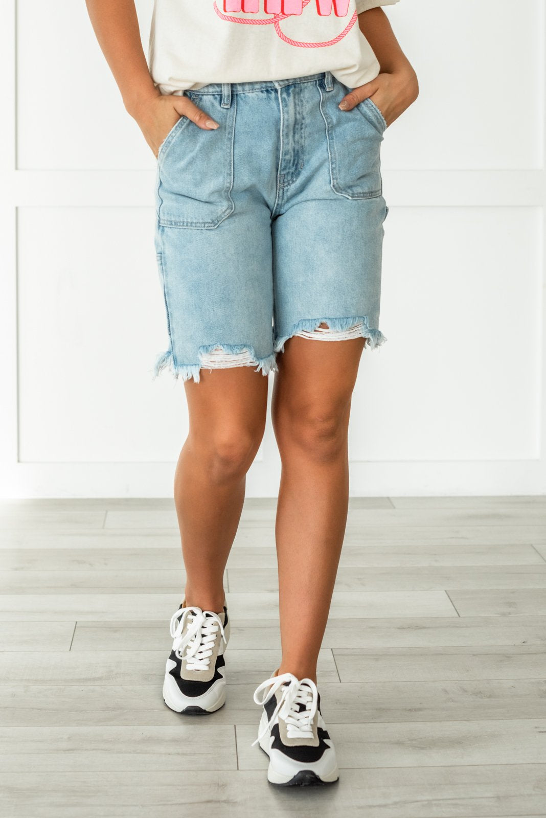 Mattie Ultra High Rise 90's Boyfriend Shorts