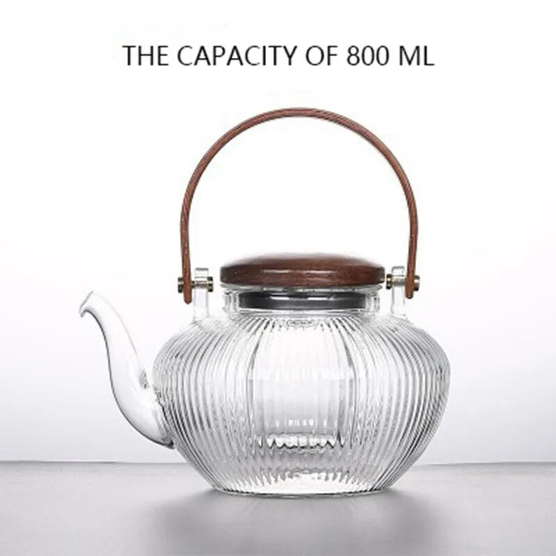 800Ml Gong Fu Tea Set Electric Tea Kettle Womb Tea Milk Oolong Tea Infuser Chine