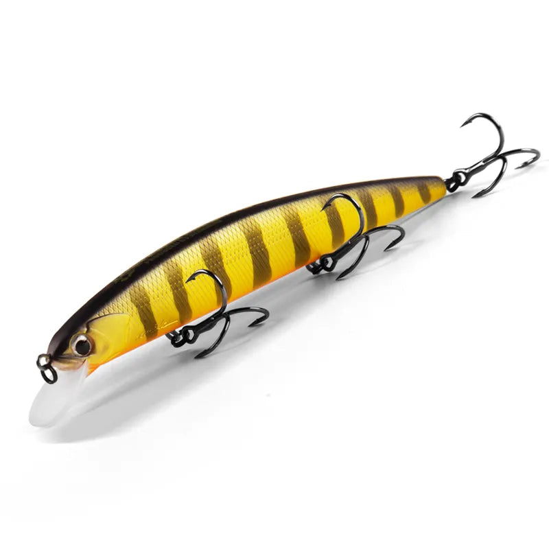 BEARKING for Artificial Fishing Lures Minnow Quality Wobblers Baits 13cm 21g Suspending Hot Model Crankbaits Popper