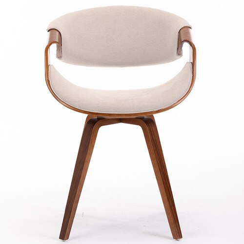Nordic Dining Chair Kitchen Furniture Simple Dining Chairs Home Solid Wood Luxury Chair Leather Balcony Leisure Writing Chair