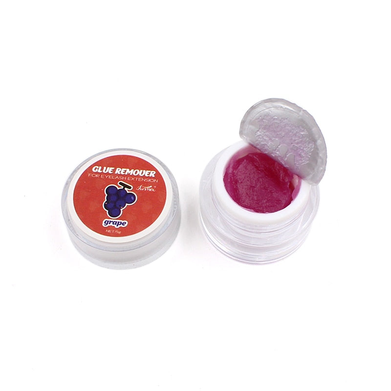 2019 FUNMIX New 5g Fruit Flavour Eyelash Extension Glue Remover Cream for Lashes Remover Makeup Tools