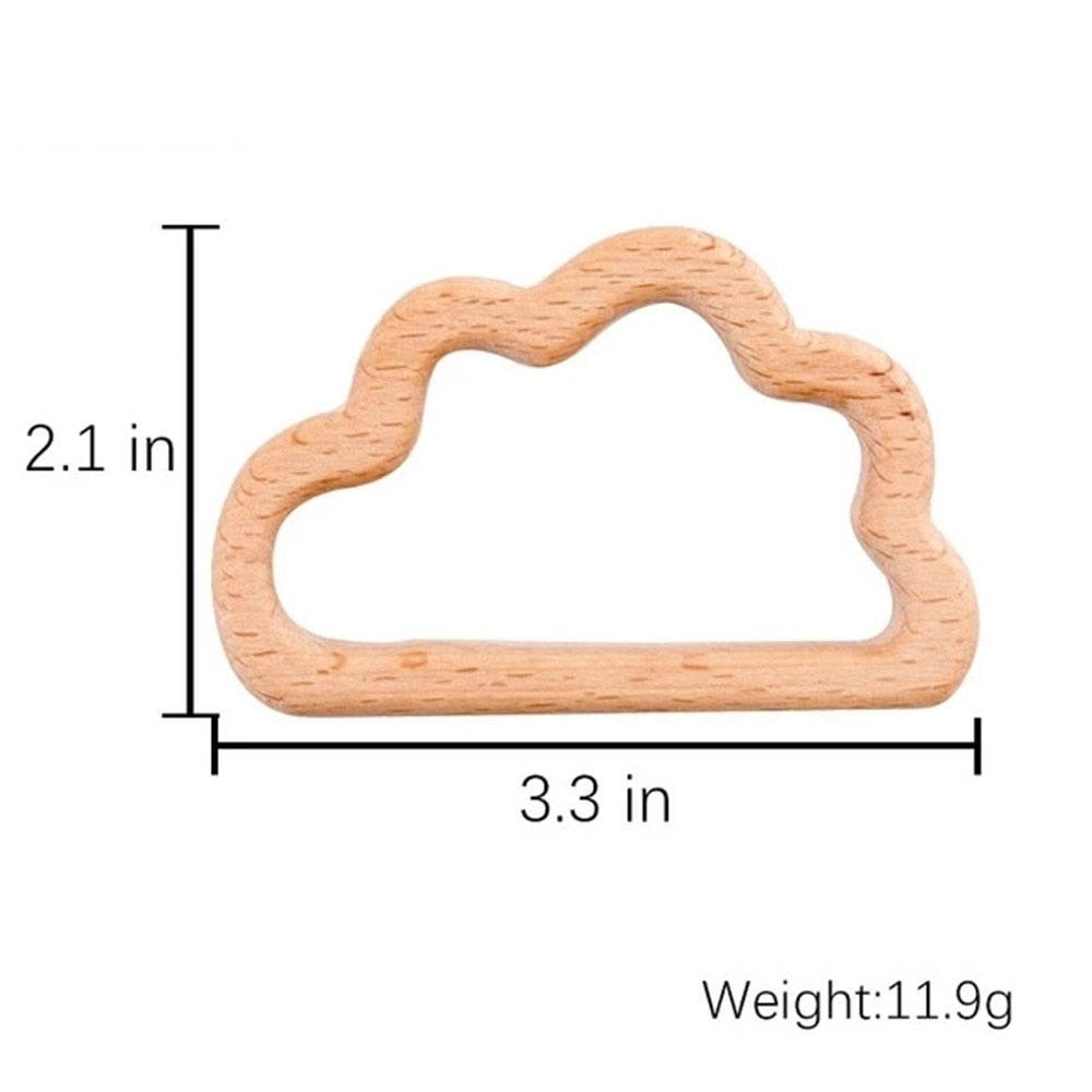 Wooden Toy Car Shape Organic Beech for Babies Teether Kids Brain Game Toys Handmade Crafts Christmas Cognitive Infants Toys