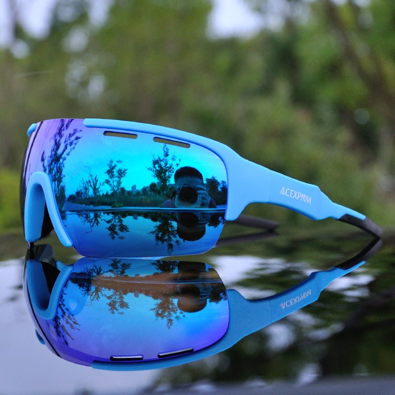 Brand New 2019 Polarized Cycling Glasses Outdoor Sports Cycling Goggles Mountain Bike Cycling Eyewear Sunglasses 4 Lens