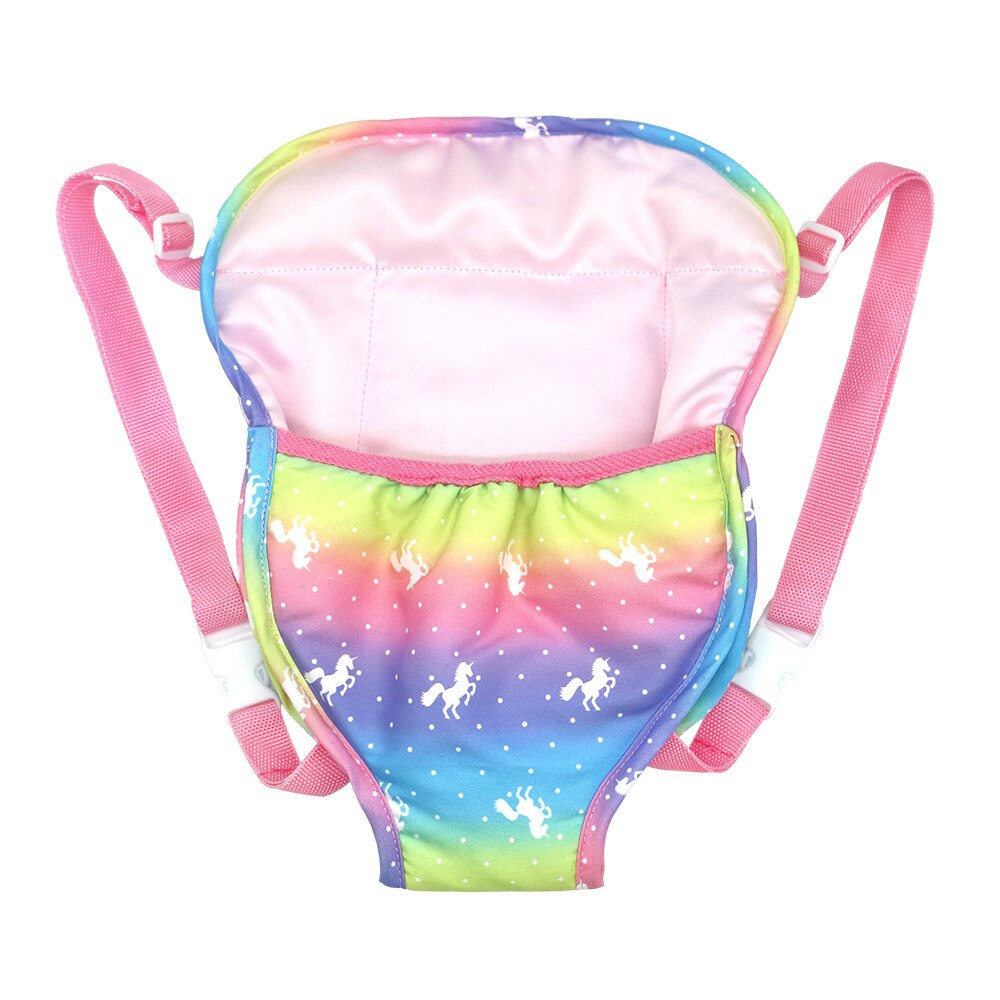 Dolls Out Going Carry Bag Doll Accessory for 43cm Baby New Born Doll Girl for 18 Inch Doll Bag Doll Clothes