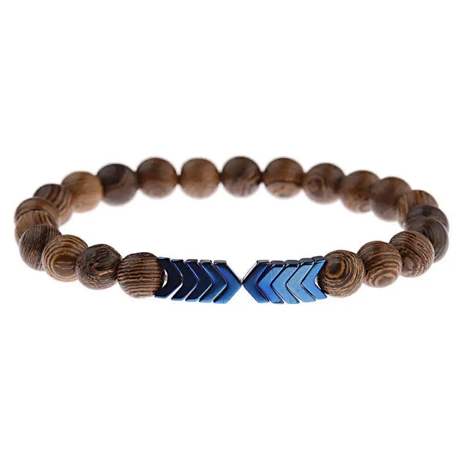 Men Bracelet Natural Moonstone Bead Tibetan Buddha Bracelet Chakra Lava Stone Diffuser Bracelets Men Jewelry